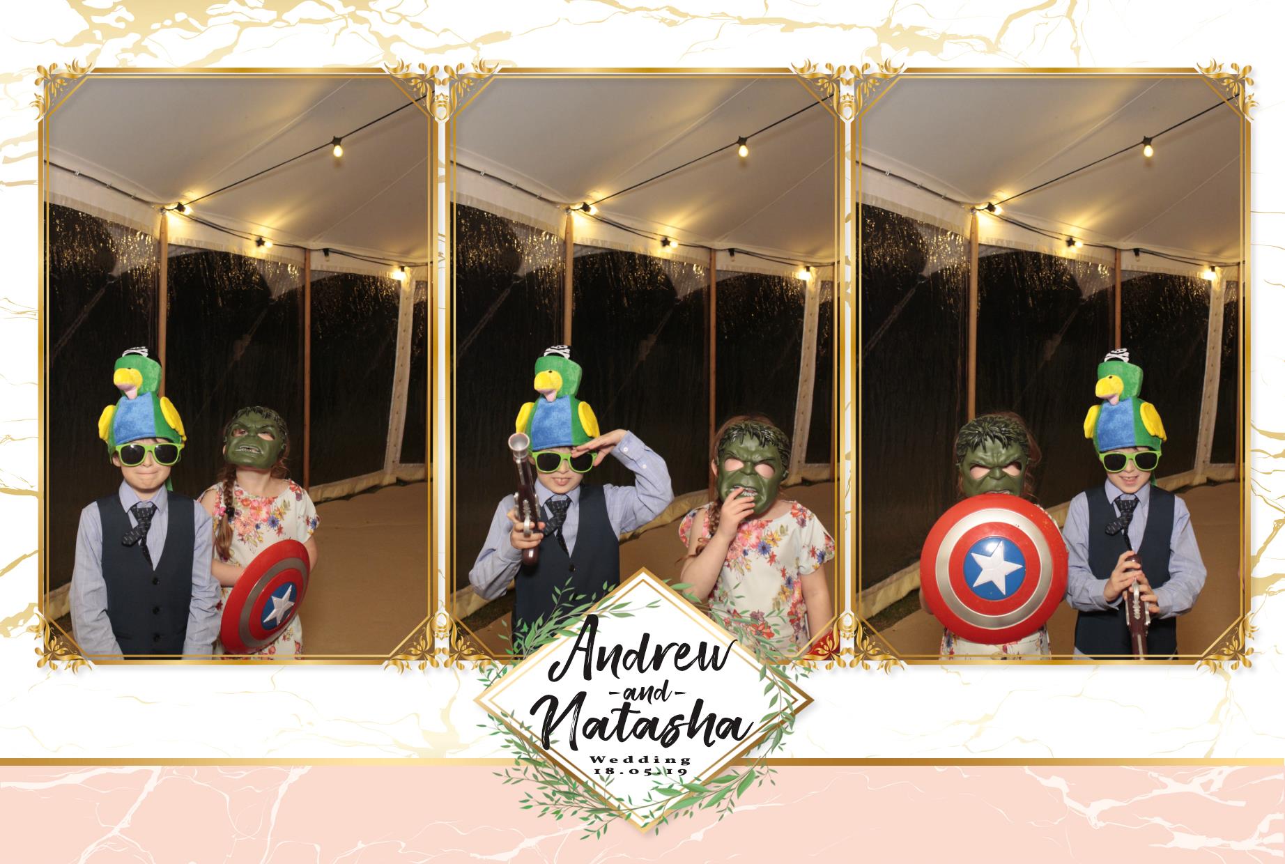 Andrew & Natasha's Wedding  | View more photos from the event at gallery.myphotoboothexperience.co.uk/u/MyPhotoBoothExperienceLtd/Andrew-Natashas-Wedding